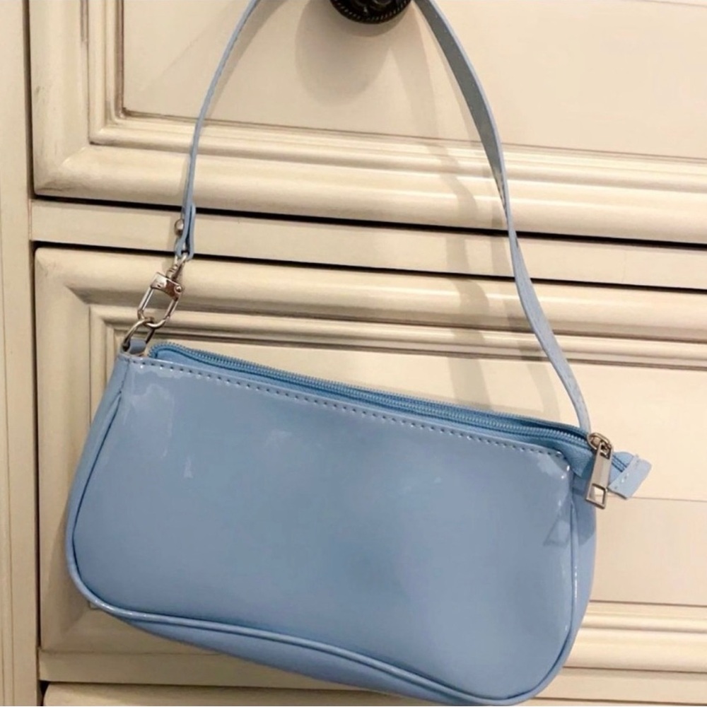 Light Blue Women's Shoulder Bag